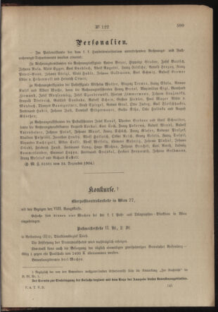 Post- und Telegraphen-Verordnungsblatt für das Verwaltungsgebiet des K.-K. Handelsministeriums 19041231 Seite: 5