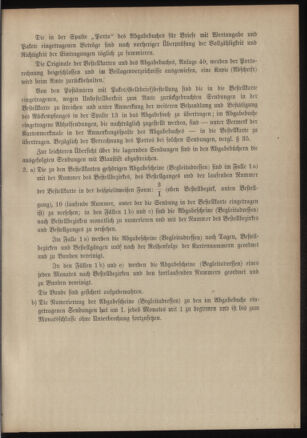 Post- und Telegraphen-Verordnungsblatt für das Verwaltungsgebiet des K.-K. Handelsministeriums 19050124 Seite: 15