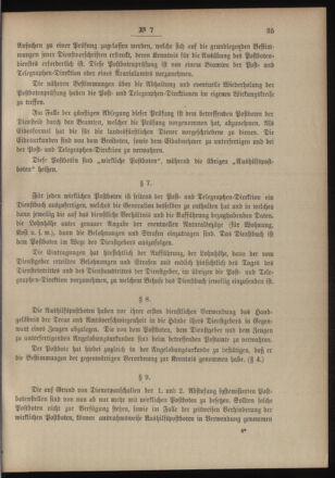 Post- und Telegraphen-Verordnungsblatt für das Verwaltungsgebiet des K.-K. Handelsministeriums 19050124 Seite: 3