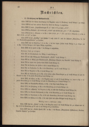 Post- und Telegraphen-Verordnungsblatt für das Verwaltungsgebiet des K.-K. Handelsministeriums 19050127 Seite: 2