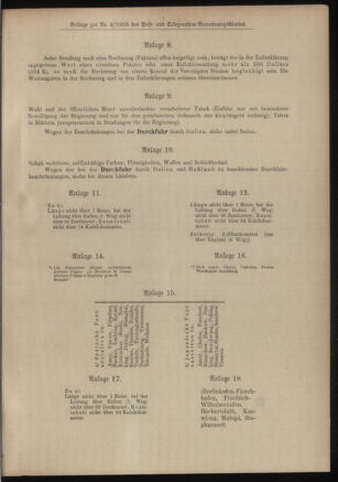 Post- und Telegraphen-Verordnungsblatt für das Verwaltungsgebiet des K.-K. Handelsministeriums 19050127 Seite: 7