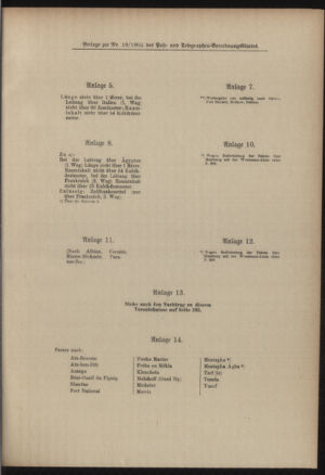 Post- und Telegraphen-Verordnungsblatt für das Verwaltungsgebiet des K.-K. Handelsministeriums 19050225 Seite: 9