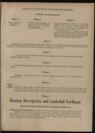 Post- und Telegraphen-Verordnungsblatt für das Verwaltungsgebiet des K.-K. Handelsministeriums 19050331 Seite: 7