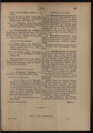 Post- und Telegraphen-Verordnungsblatt für das Verwaltungsgebiet des K.-K. Handelsministeriums 19050426 Seite: 13