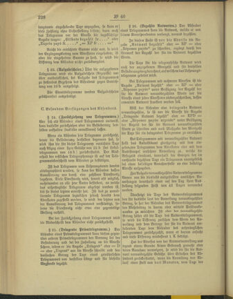 Post- und Telegraphen-Verordnungsblatt für das Verwaltungsgebiet des K.-K. Handelsministeriums 19050426 Seite: 6