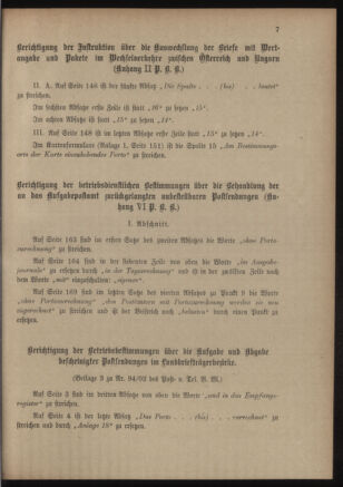 Post- und Telegraphen-Verordnungsblatt für das Verwaltungsgebiet des K.-K. Handelsministeriums 19050503 Seite: 31