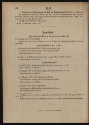 Post- und Telegraphen-Verordnungsblatt für das Verwaltungsgebiet des K.-K. Handelsministeriums 19050512 Seite: 4