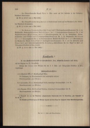 Post- und Telegraphen-Verordnungsblatt für das Verwaltungsgebiet des K.-K. Handelsministeriums 19050522 Seite: 4