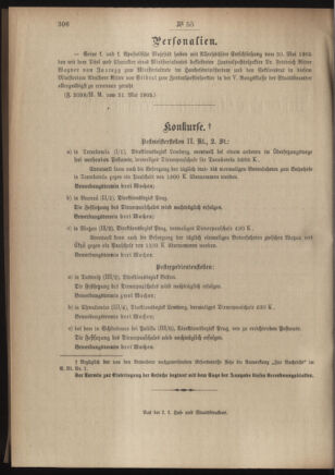 Post- und Telegraphen-Verordnungsblatt für das Verwaltungsgebiet des K.-K. Handelsministeriums 19050606 Seite: 6