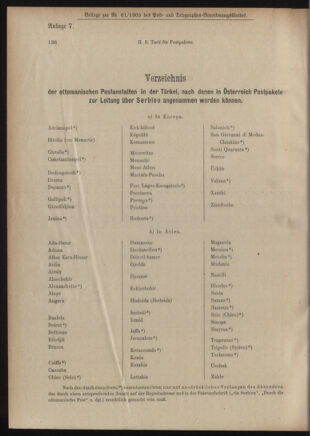 Post- und Telegraphen-Verordnungsblatt für das Verwaltungsgebiet des K.-K. Handelsministeriums 19050623 Seite: 8