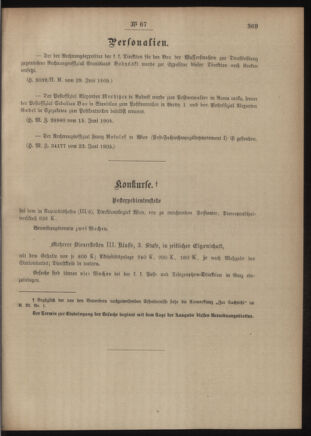 Post- und Telegraphen-Verordnungsblatt für das Verwaltungsgebiet des K.-K. Handelsministeriums 19050707 Seite: 7