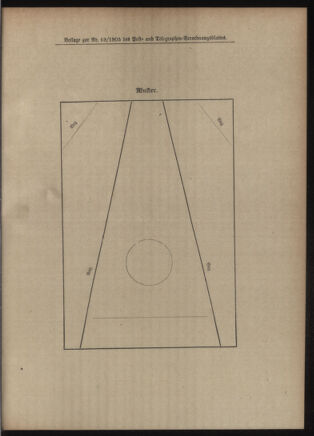 Post- und Telegraphen-Verordnungsblatt für das Verwaltungsgebiet des K.-K. Handelsministeriums 19050713 Seite: 11