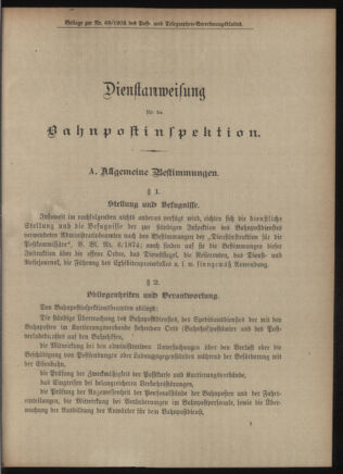 Post- und Telegraphen-Verordnungsblatt für das Verwaltungsgebiet des K.-K. Handelsministeriums 19050713 Seite: 5