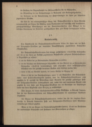 Post- und Telegraphen-Verordnungsblatt für das Verwaltungsgebiet des K.-K. Handelsministeriums 19050713 Seite: 6