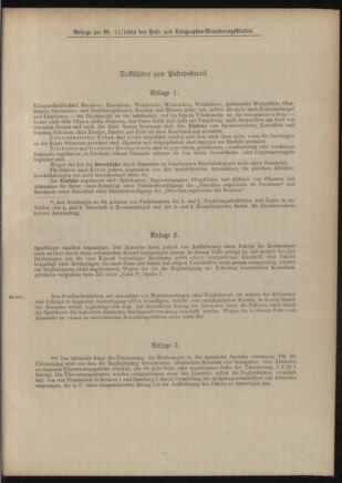 Post- und Telegraphen-Verordnungsblatt für das Verwaltungsgebiet des K.-K. Handelsministeriums 19050718 Seite: 5