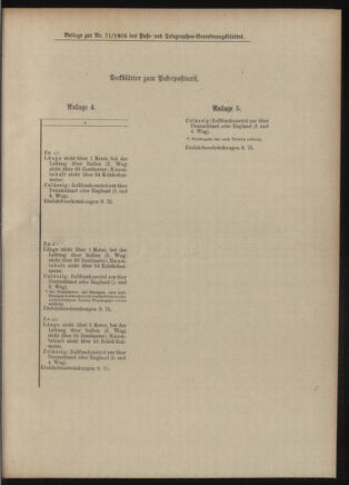 Post- und Telegraphen-Verordnungsblatt für das Verwaltungsgebiet des K.-K. Handelsministeriums 19050718 Seite: 7