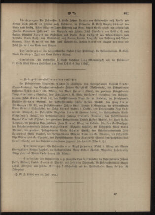 Post- und Telegraphen-Verordnungsblatt für das Verwaltungsgebiet des K.-K. Handelsministeriums 19050801 Seite: 3