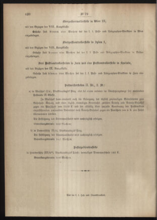 Post- und Telegraphen-Verordnungsblatt für das Verwaltungsgebiet des K.-K. Handelsministeriums 19050808 Seite: 8