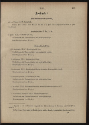 Post- und Telegraphen-Verordnungsblatt für das Verwaltungsgebiet des K.-K. Handelsministeriums 19050826 Seite: 3