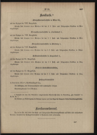 Post- und Telegraphen-Verordnungsblatt für das Verwaltungsgebiet des K.-K. Handelsministeriums 19050901 Seite: 3