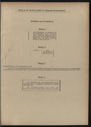 Post- und Telegraphen-Verordnungsblatt für das Verwaltungsgebiet des K.-K. Handelsministeriums 19050907 Seite: 5