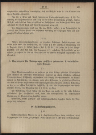 Post- und Telegraphen-Verordnungsblatt für das Verwaltungsgebiet des K.-K. Handelsministeriums 19050922 Seite: 19