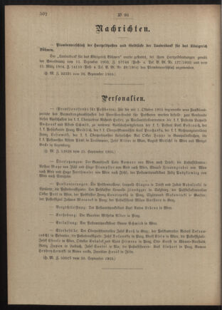 Post- und Telegraphen-Verordnungsblatt für das Verwaltungsgebiet des K.-K. Handelsministeriums 19051003 Seite: 14