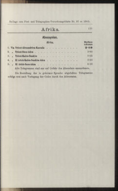 Post- und Telegraphen-Verordnungsblatt für das Verwaltungsgebiet des K.-K. Handelsministeriums 19051003 Seite: 25