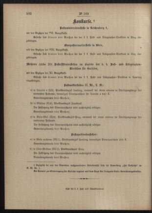 Post- und Telegraphen-Verordnungsblatt für das Verwaltungsgebiet des K.-K. Handelsministeriums 19051016 Seite: 8