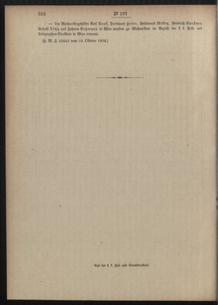 Post- und Telegraphen-Verordnungsblatt für das Verwaltungsgebiet des K.-K. Handelsministeriums 19051025 Seite: 6