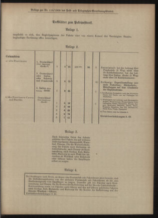 Post- und Telegraphen-Verordnungsblatt für das Verwaltungsgebiet des K.-K. Handelsministeriums 19051121 Seite: 11