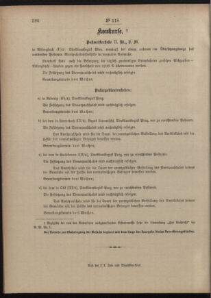 Post- und Telegraphen-Verordnungsblatt für das Verwaltungsgebiet des K.-K. Handelsministeriums 19051121 Seite: 4