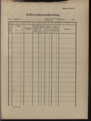 Post- und Telegraphen-Verordnungsblatt für das Verwaltungsgebiet des K.-K. Handelsministeriums 19051123 Seite: 7