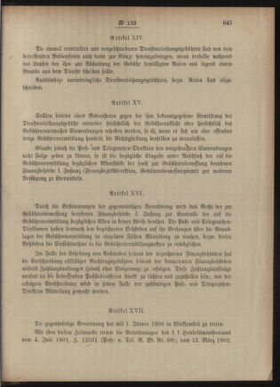 Post- und Telegraphen-Verordnungsblatt für das Verwaltungsgebiet des K.-K. Handelsministeriums 19051229 Seite: 7