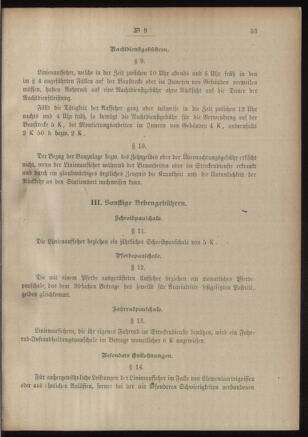 Post- und Telegraphen-Verordnungsblatt für das Verwaltungsgebiet des K.-K. Handelsministeriums 19060119 Seite: 11