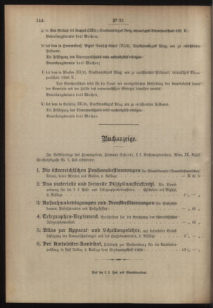 Post- und Telegraphen-Verordnungsblatt für das Verwaltungsgebiet des K.-K. Handelsministeriums 19060323 Seite: 4