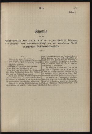 Post- und Telegraphen-Verordnungsblatt für das Verwaltungsgebiet des K.-K. Handelsministeriums 19060404 Seite: 21