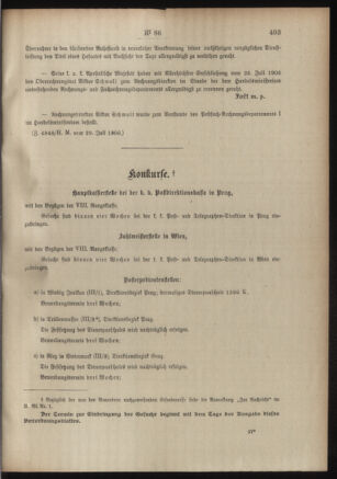 Post- und Telegraphen-Verordnungsblatt für das Verwaltungsgebiet des K.-K. Handelsministeriums 19060508 Seite: 173