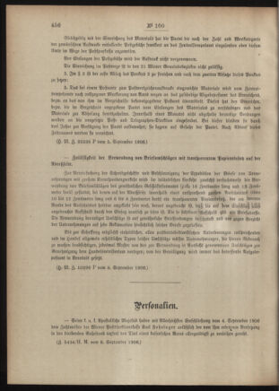 Post- und Telegraphen-Verordnungsblatt für das Verwaltungsgebiet des K.-K. Handelsministeriums 19060508 Seite: 282