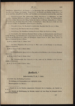 Post- und Telegraphen-Verordnungsblatt für das Verwaltungsgebiet des K.-K. Handelsministeriums 19060508 Seite: 375