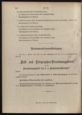 Post- und Telegraphen-Verordnungsblatt für das Verwaltungsgebiet des K.-K. Handelsministeriums 19060508 Seite: 436