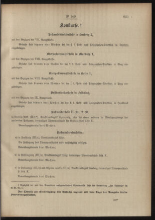 Post- und Telegraphen-Verordnungsblatt für das Verwaltungsgebiet des K.-K. Handelsministeriums 19060508 Seite: 485