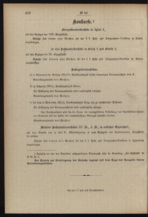 Post- und Telegraphen-Verordnungsblatt für das Verwaltungsgebiet des K.-K. Handelsministeriums 19060508 Seite: 60