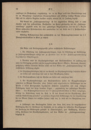 Post- und Telegraphen-Verordnungsblatt für das Verwaltungsgebiet des K.-K. Handelsministeriums 19070123 Seite: 4