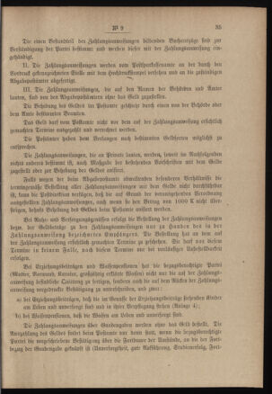 Post- und Telegraphen-Verordnungsblatt für das Verwaltungsgebiet des K.-K. Handelsministeriums 19070123 Seite: 7