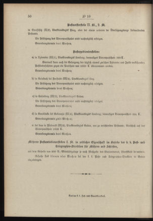 Post- und Telegraphen-Verordnungsblatt für das Verwaltungsgebiet des K.-K. Handelsministeriums 19070125 Seite: 4