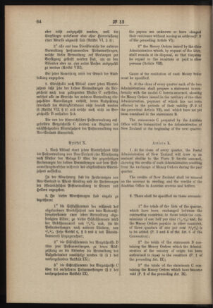 Post- und Telegraphen-Verordnungsblatt für das Verwaltungsgebiet des K.-K. Handelsministeriums 19070131 Seite: 10