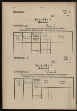 Post- und Telegraphen-Verordnungsblatt für das Verwaltungsgebiet des K.-K. Handelsministeriums 19070131 Seite: 16