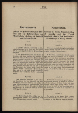 Post- und Telegraphen-Verordnungsblatt für das Verwaltungsgebiet des K.-K. Handelsministeriums 19070131 Seite: 2