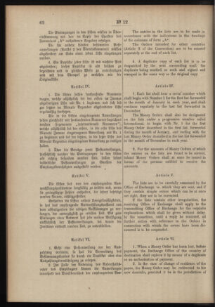 Post- und Telegraphen-Verordnungsblatt für das Verwaltungsgebiet des K.-K. Handelsministeriums 19070131 Seite: 8